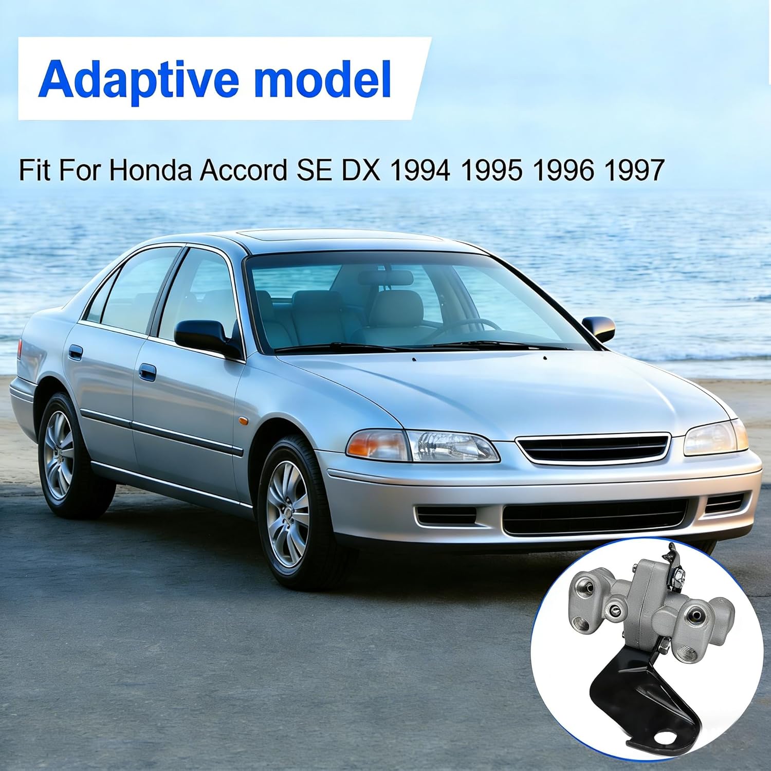 Brake Proportioning Valve Compatible with Honda Accord SE DX 1994-1997 Replace 46210-SV4-A01 46210SV4A01