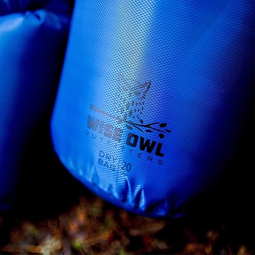 Miniatura 9 de Wise Owl Outfitters Bolsa seca impermeable Totalmente sumergible 1 paquete o 3 bolsas ultraligeras herméticas impermeables Tamaños 5L, 10L y 20L