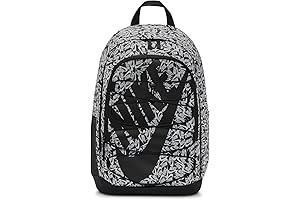 Nike Backpack in Black, White and Red: Sleek and Sporty