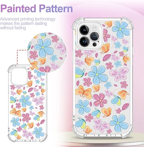 Miniatura 6 de Funda para iPhone 13 Pro Max, TPU antiamarilleo, a prueba de golpes, funda de silicona antiarañazos para mujer, protección contra caídas, funda de