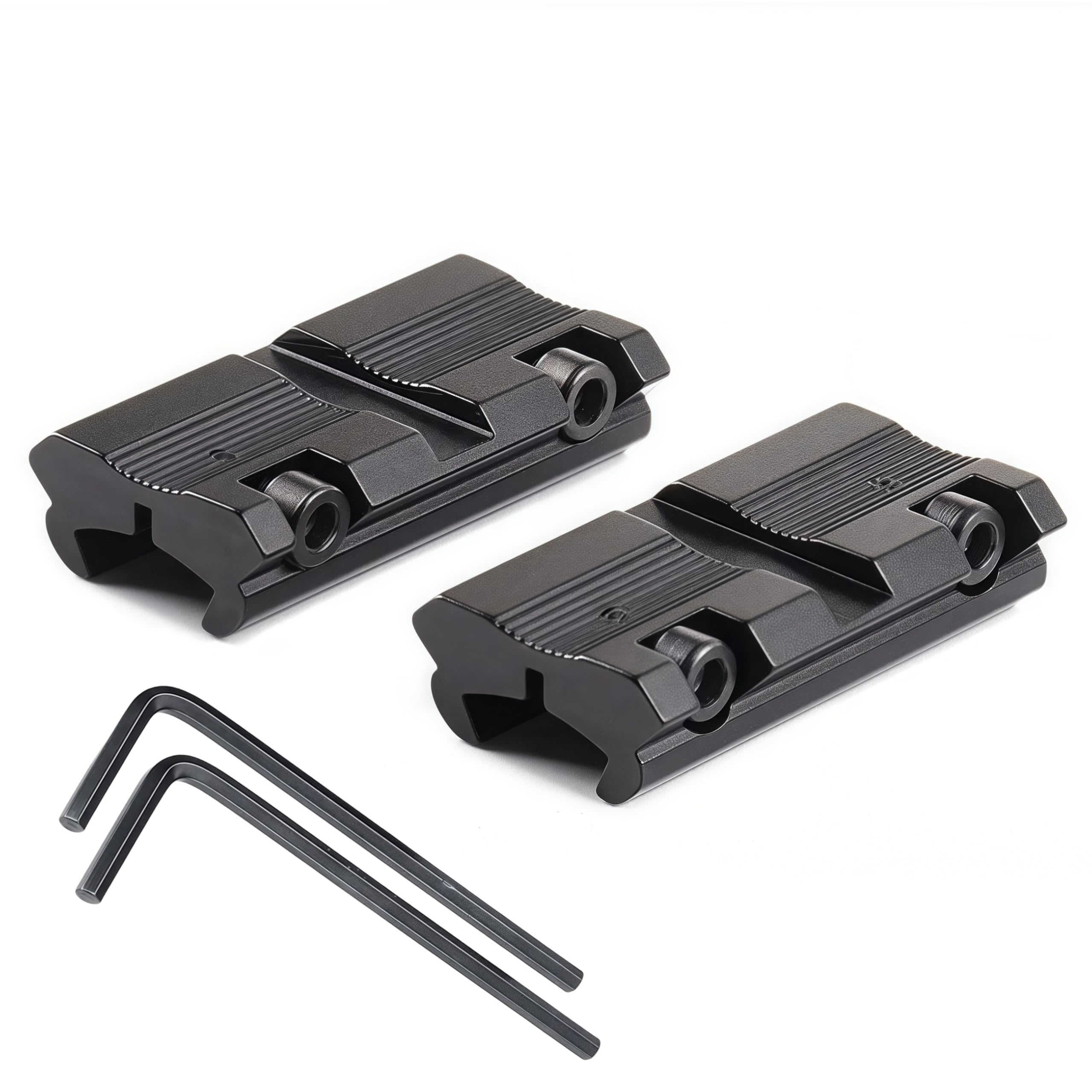 ACEXIER 2 Pezzi/Set Supporto per cannocchiale per Fucile da Caccia Base tattico 11mm Coda di Rondine a 20mm W.eaver P.icatinny Rail Adapter Mount Gun Accessory