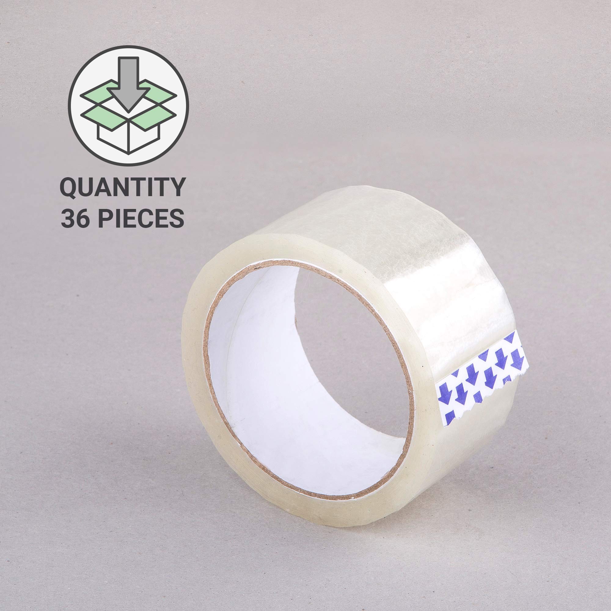 Tape 50mm x 66 meter transparant Acryl Tape 50mm x 66 meter transparant
