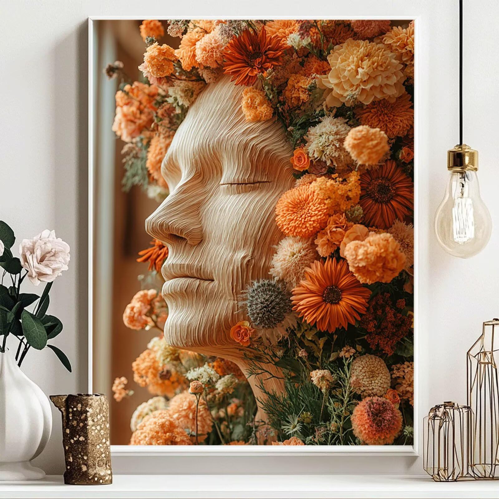 5D DIY diamentowy obraz abstrakcyjny zestaw do malowania diamentami dla dorosłych i dzieci pełny kwiat diamentowy obraz krzyż Embroidery łatwy dla początkujących, sztuka kryształowa dekoracja ścienna