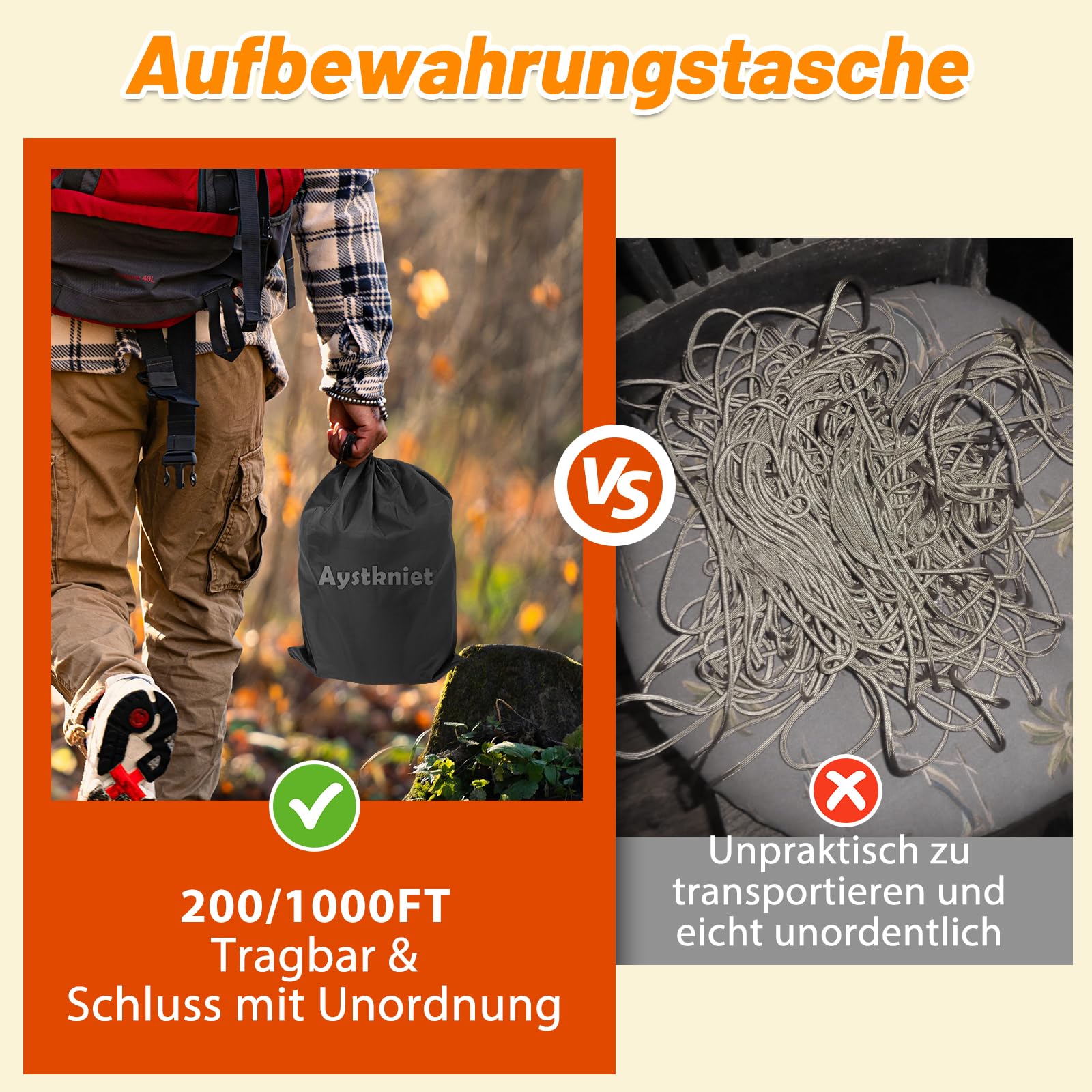Aystkniet Reflektierendes Paracord, 4mm Paracord Seil mit 11 Kern, Max. 386kg (850lbs), 15/30/60/305m Reißfest Allzweckseil für Outdoor Wandern Camping Survival Basteln,305M Rot