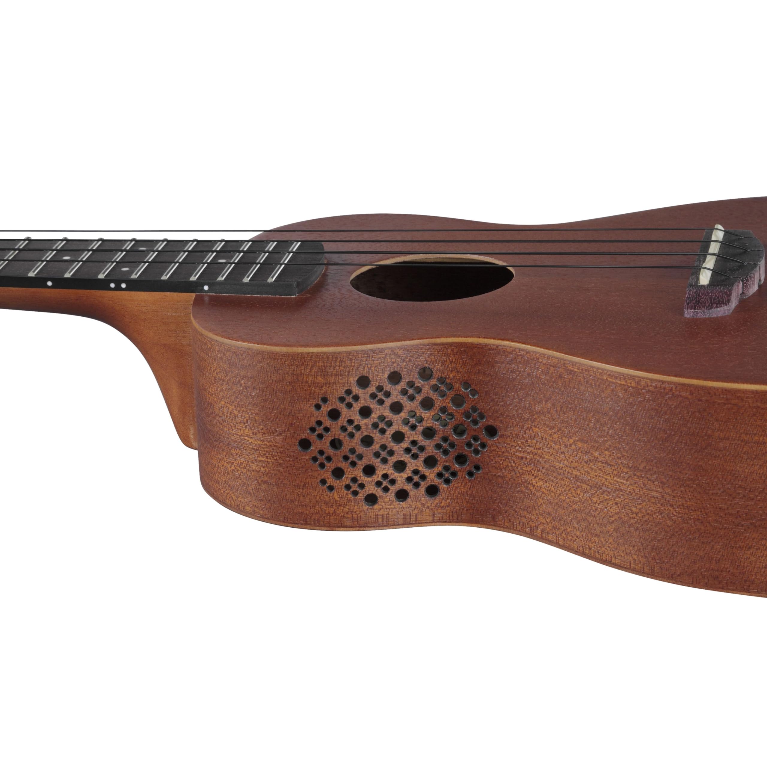 Ibanez UKC100-OPN Ukulélé Concert 4 pièces Open Pore Natural avec sac de rangement