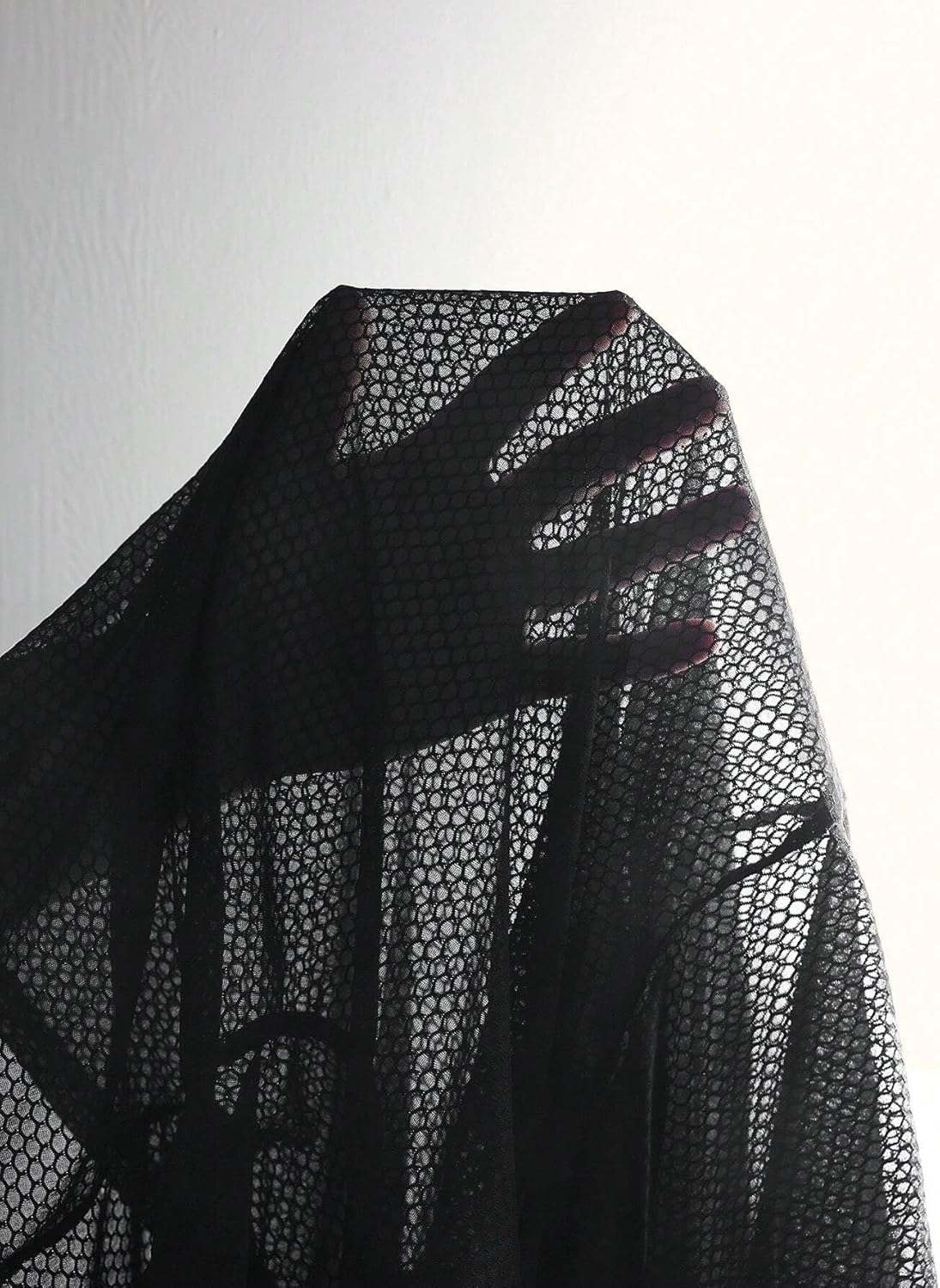 Remidoo Women Fishnet Mesh Workout Crop Top Short Sleeve Cropped Hoodie Athletic Gym Yoga Tops - Image 6