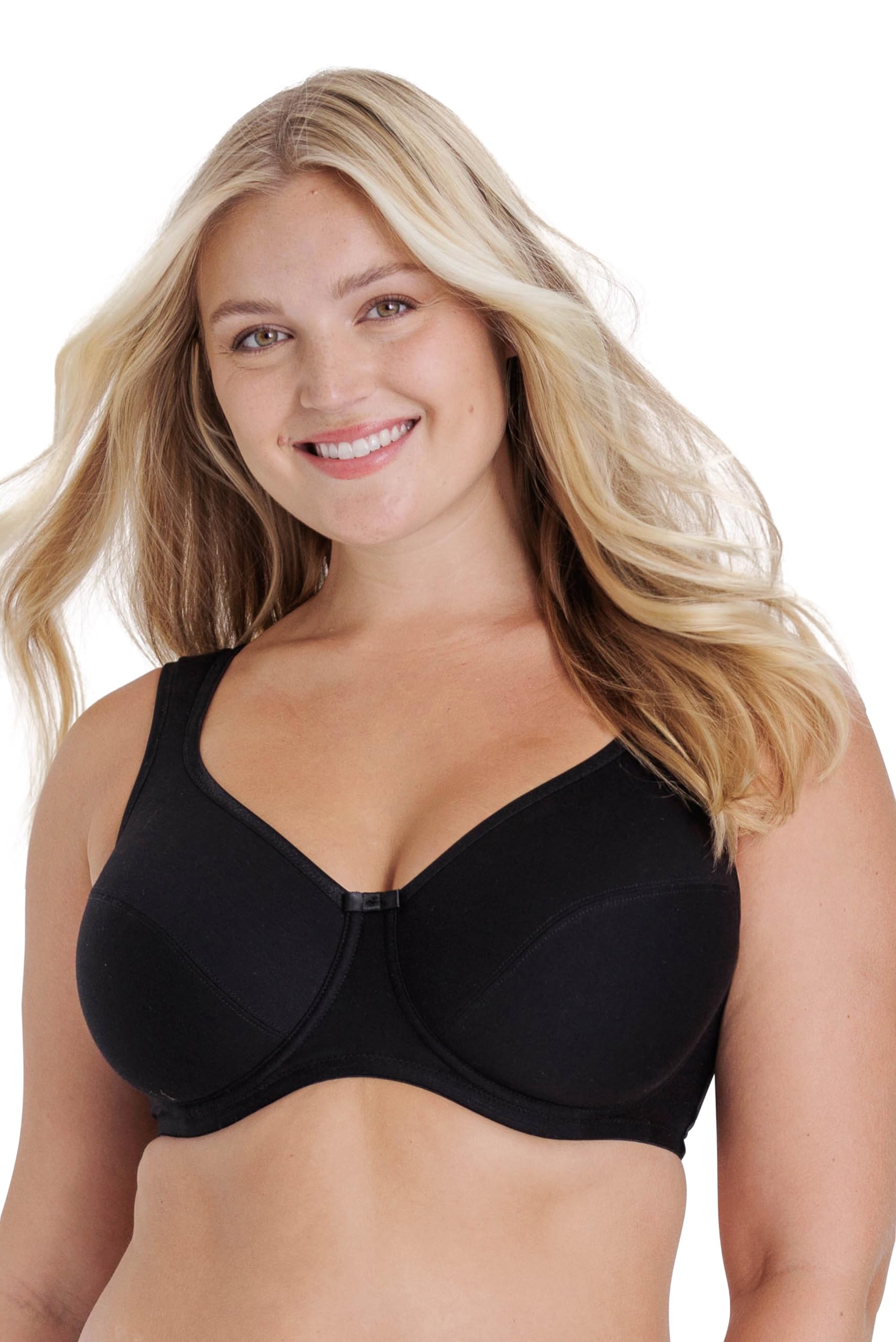 Miss Mary Of Sweden Women's Black Miss Mary Tenderly Bra 46D