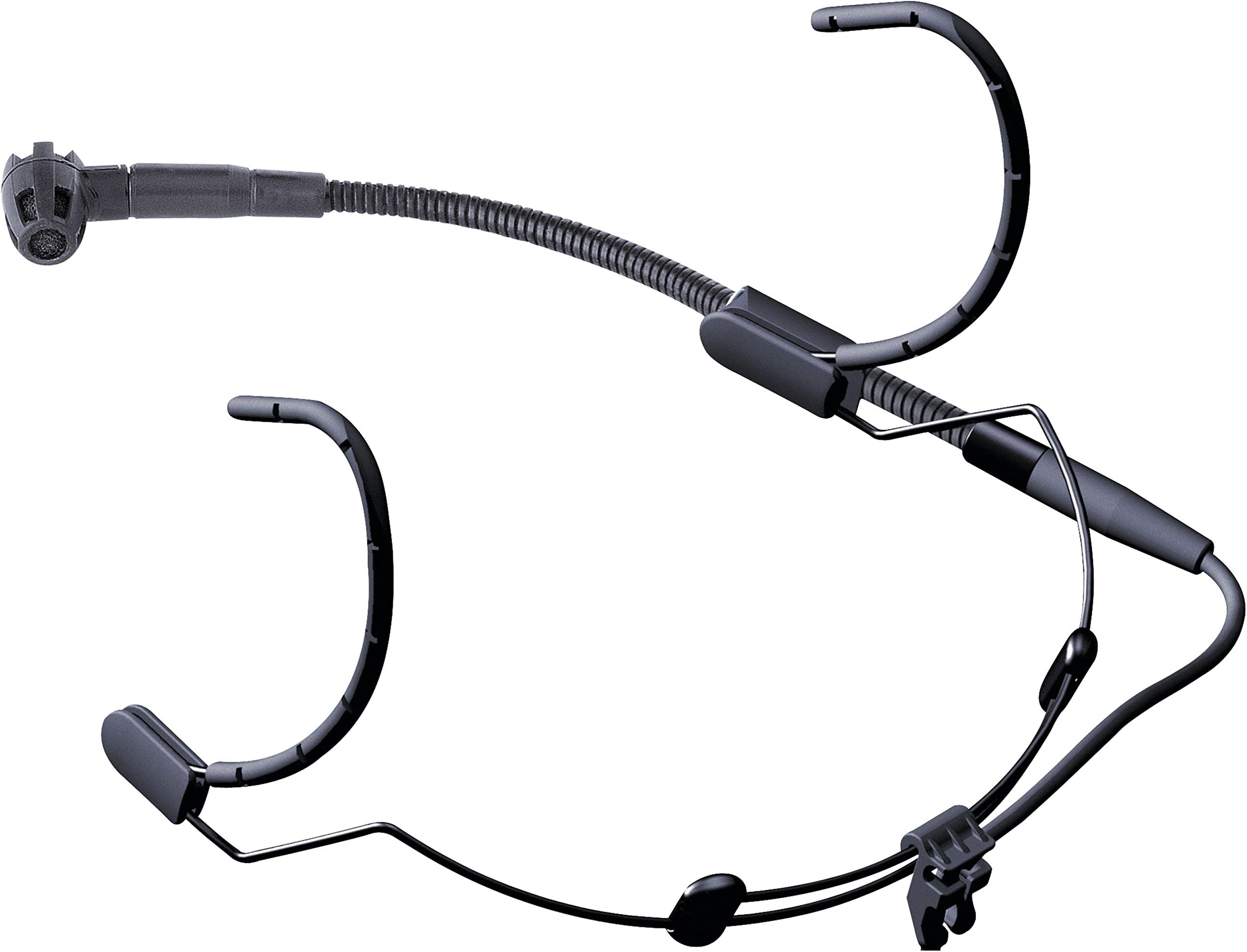 C520 Professional Head-Worn Condenser Microphone with Standard XLR Connector, Matte Black