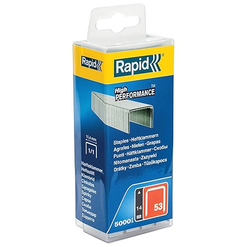 Rapid grapas de alto rendimiento, no 53, longitud de la pierna de, 403030835000unidades