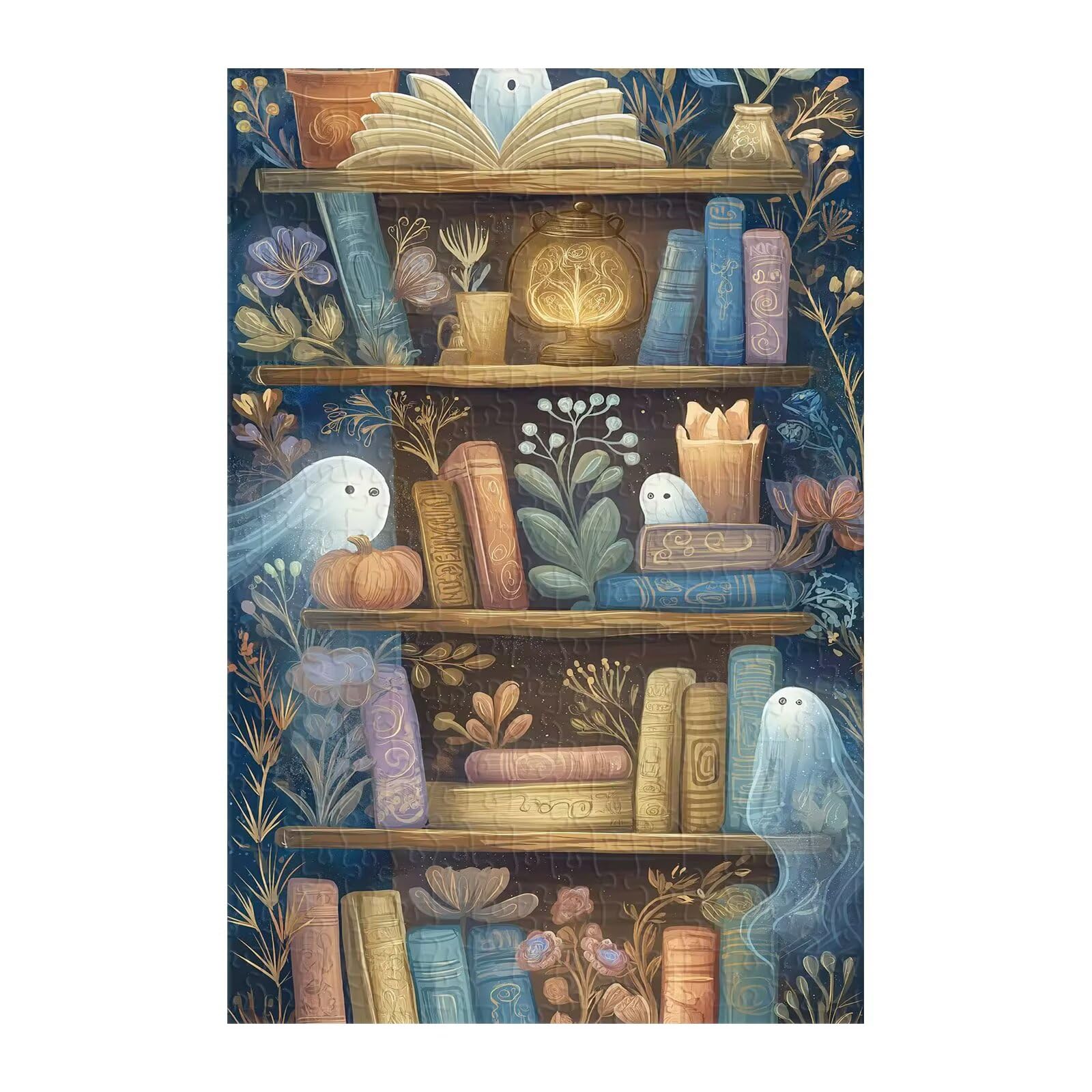 Puzzle 1500 Pezzi, Fantasma Dello Scaffale Puzzles, Gioco Educativo Sviluppare Osservazione e Logica, Puzzle 1500 Pezzi per Adulti