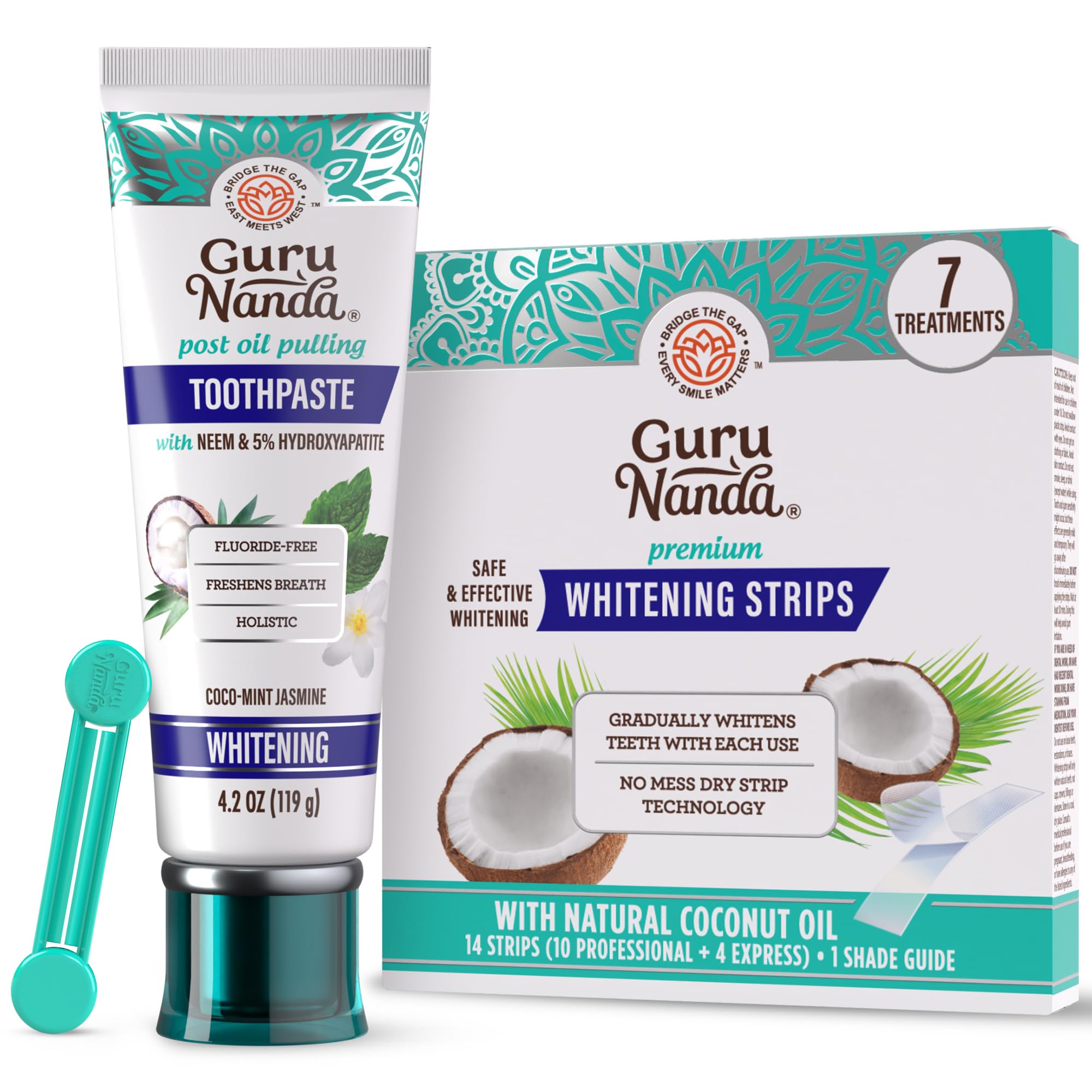 Amazon.com : GuruNanda Whitening Duo – Hydroxyapatite Toothpaste