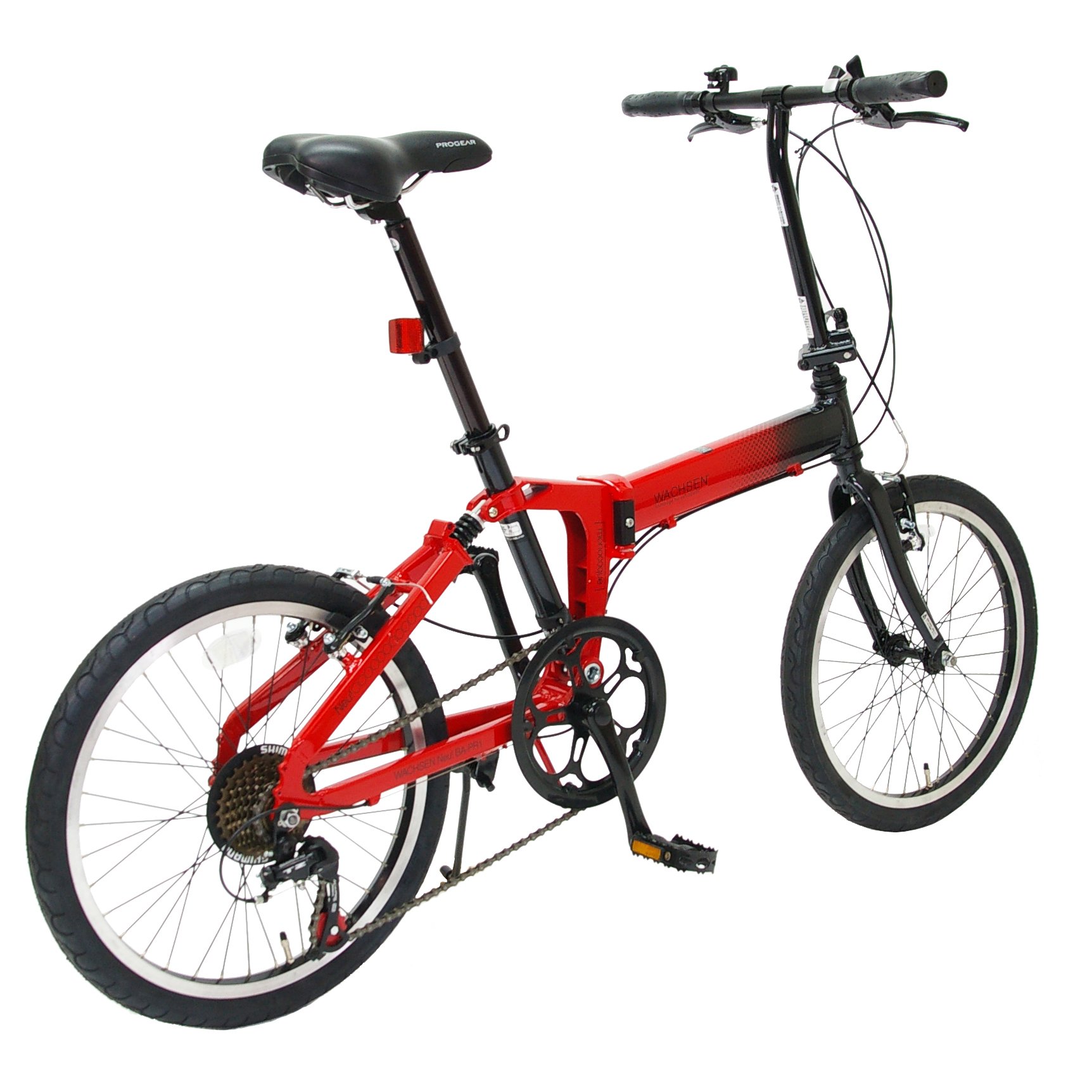 Amazon | WACHSEN(ヴァクセン) 20インチ 折りたたみ自転車【軽量アルミ 
