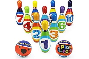 iPlay, iLearn Kids Bowling Toys Set: A Perfect Indoor/Outdoor Activity Play Game for Toddlers