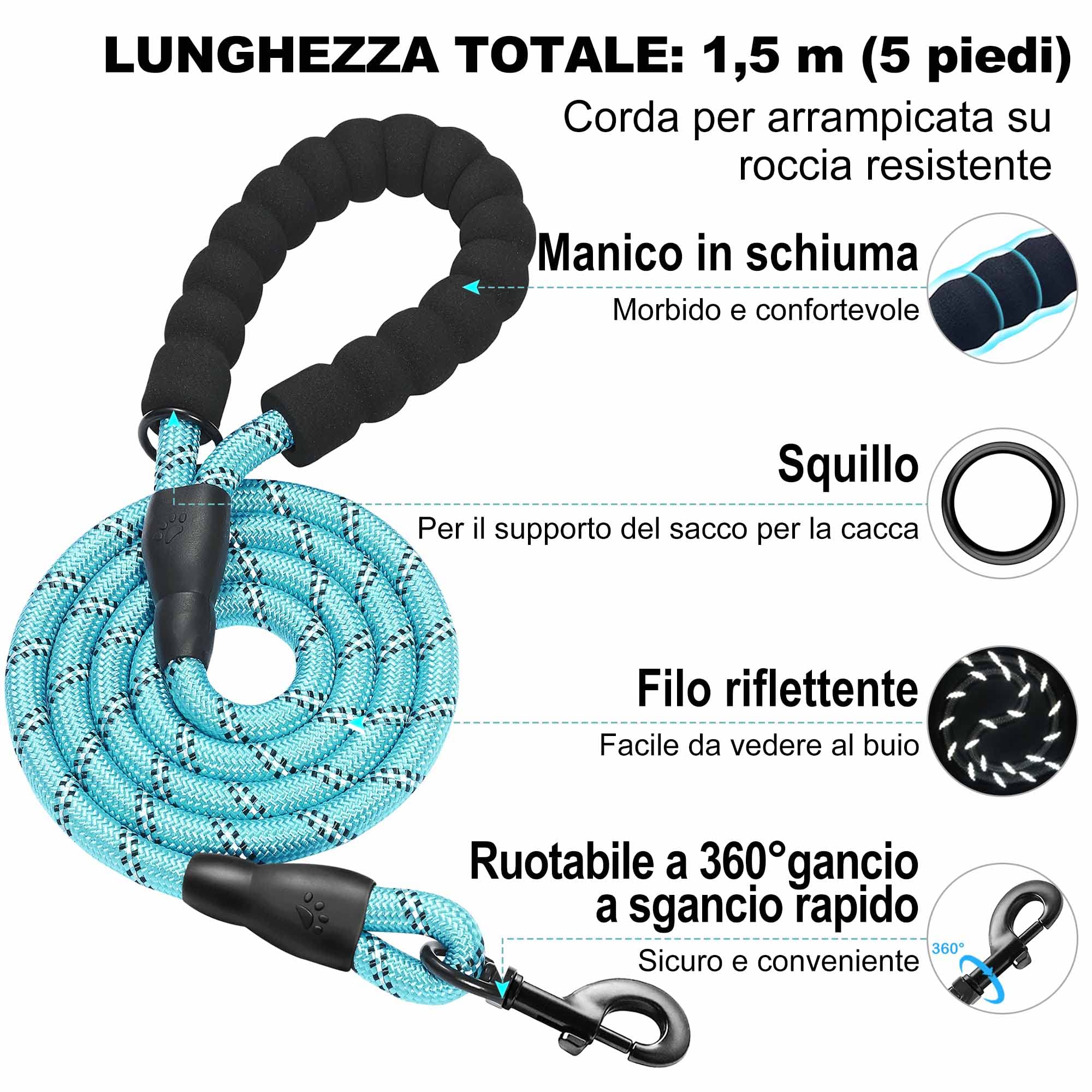 haapaw Pettorina per cani e guinzaglio, senza tirare, regolabile, riflettente Step-in, pettorina imbottita ispessita, per cani extra piccoli/piccoli e medi