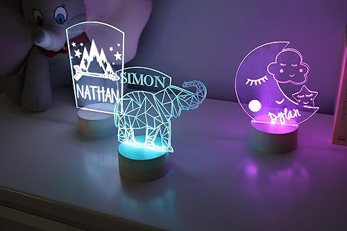 Miniatura 5 de ETCHEY Luz nocturna de tortuga personalizada, luz nocturna de tortuga marina, habitación de niños, luz nocturna personalizada, decoración de