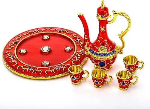 Miniatura 6 de YU FENG Juego de tetera marroquí y fresa roja