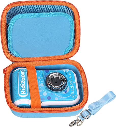 Miniatura 2 de Mchoi Estuche rígido de transporte adecuado para VTechKidiZoom PrintCam y papel de repuesto de cámara de impresión térmica, a prueba de golpes,