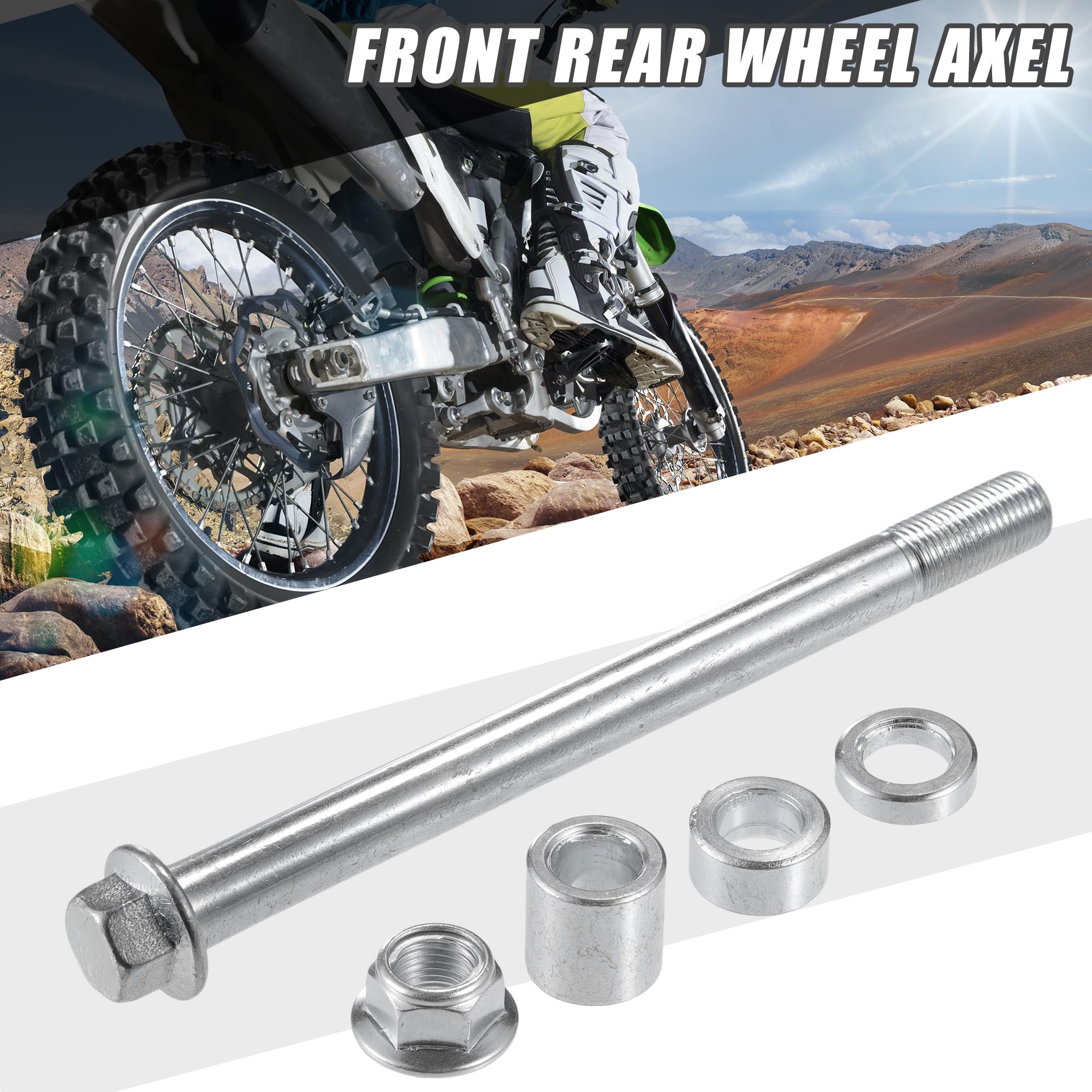 ABSOPRO Kugelgelenk M12x1.25 - Für 110cc 125cc 150cc Roller & ATV (2 Stück Set)