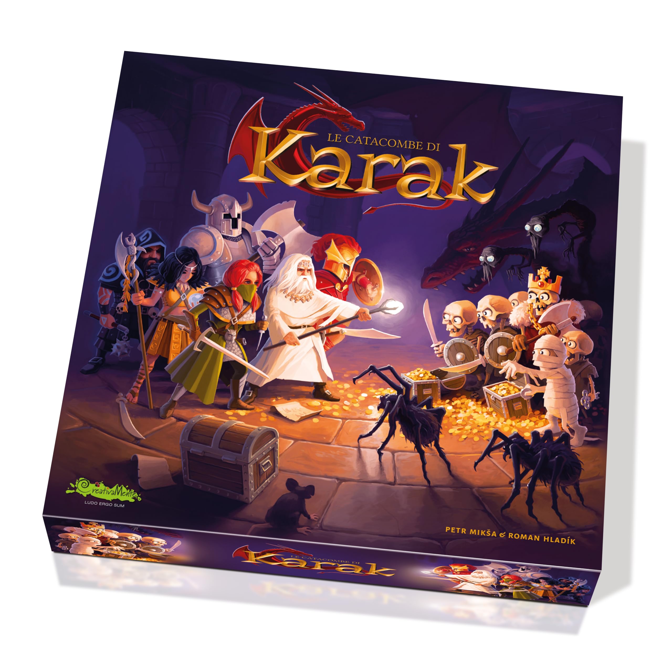 Gioco Da Tavolo La Crypte De Sedlec - Versione Francese - Gioco Di Strategia Per 2 Giocatori, Puzzle Ossario, Tascabile, 16° Secolo - 2