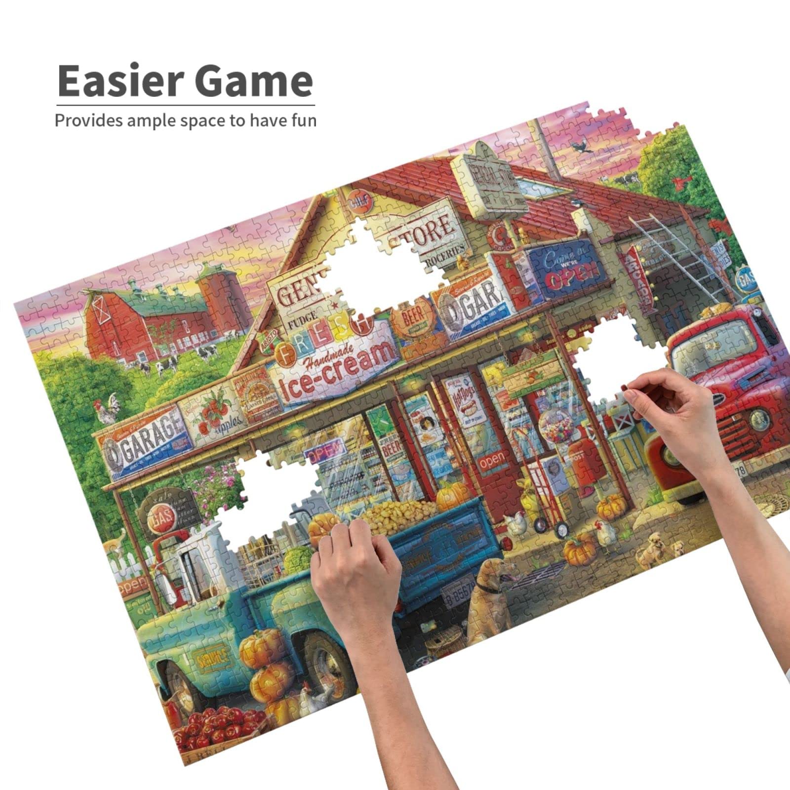 Amazon.co.jp: 1000ピース ジグソーパズル カントリーストア