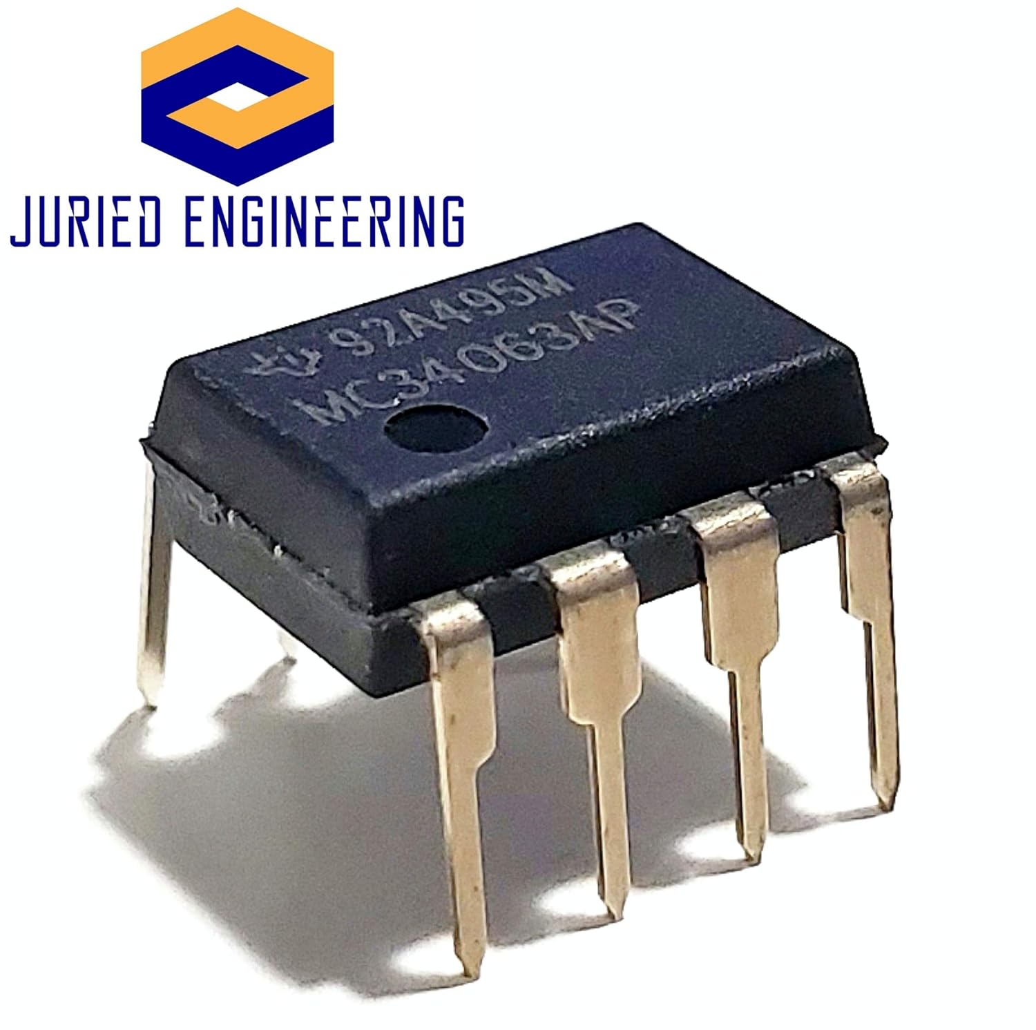 MC34063AP MC34063A MC34063 1.5-A Boost/Buck/Inverting Switching Regulator DIP-8 Breadboard-Friendly (Pack of 25)