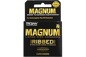 Trojan Magnum Ribbed Condoms: Enhanced Sensation and Protection