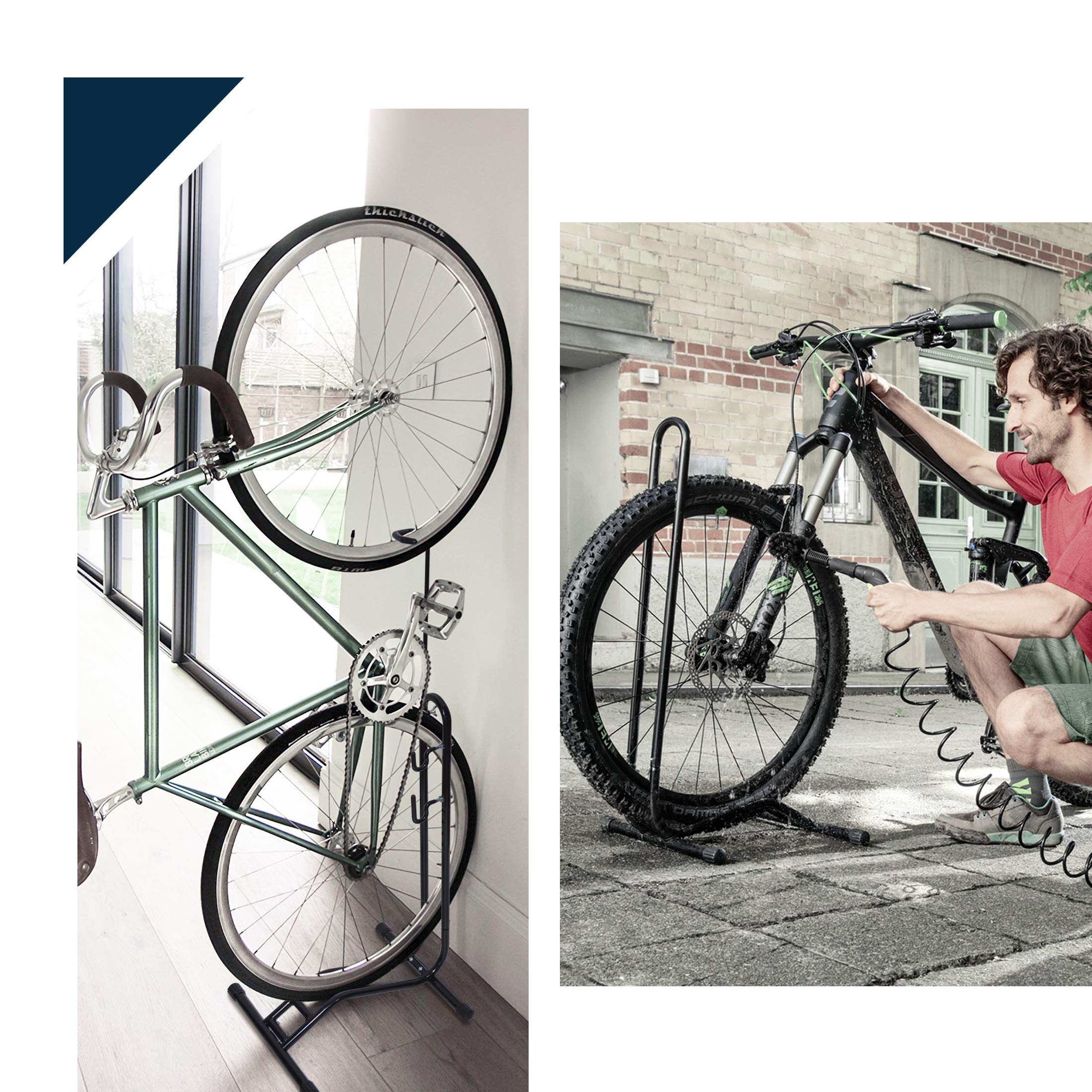 Amazon | ウルトラスポーツ 自転車スタンド 縦置き横置き両用 屋内