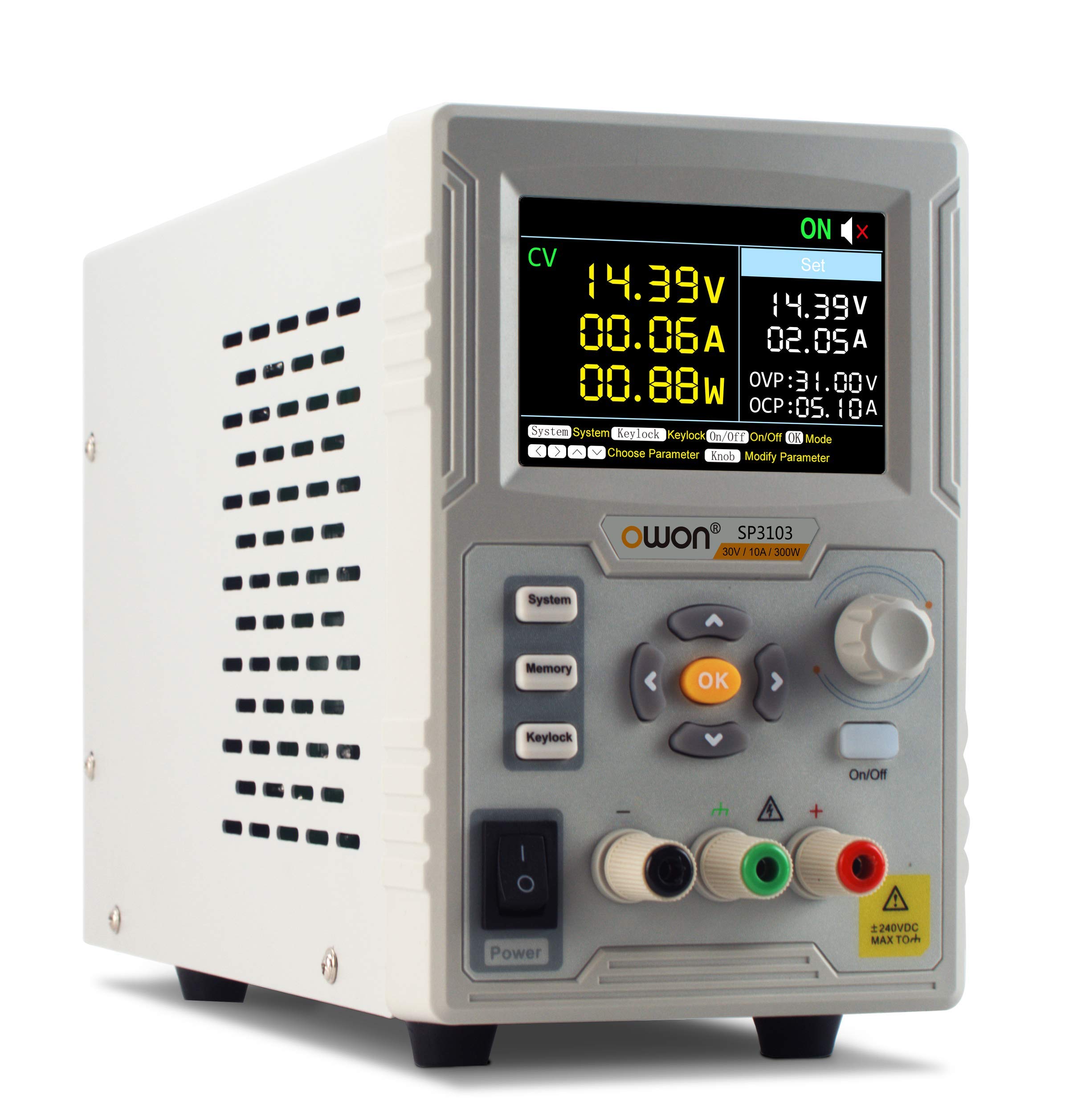 DC Power Supply OWON SP3103 1 Channel MAX 300W Output Power Supply 30V 10A