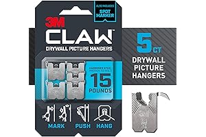 3M Claw Hooks: A Reliable Hanger for Artwork and Décor