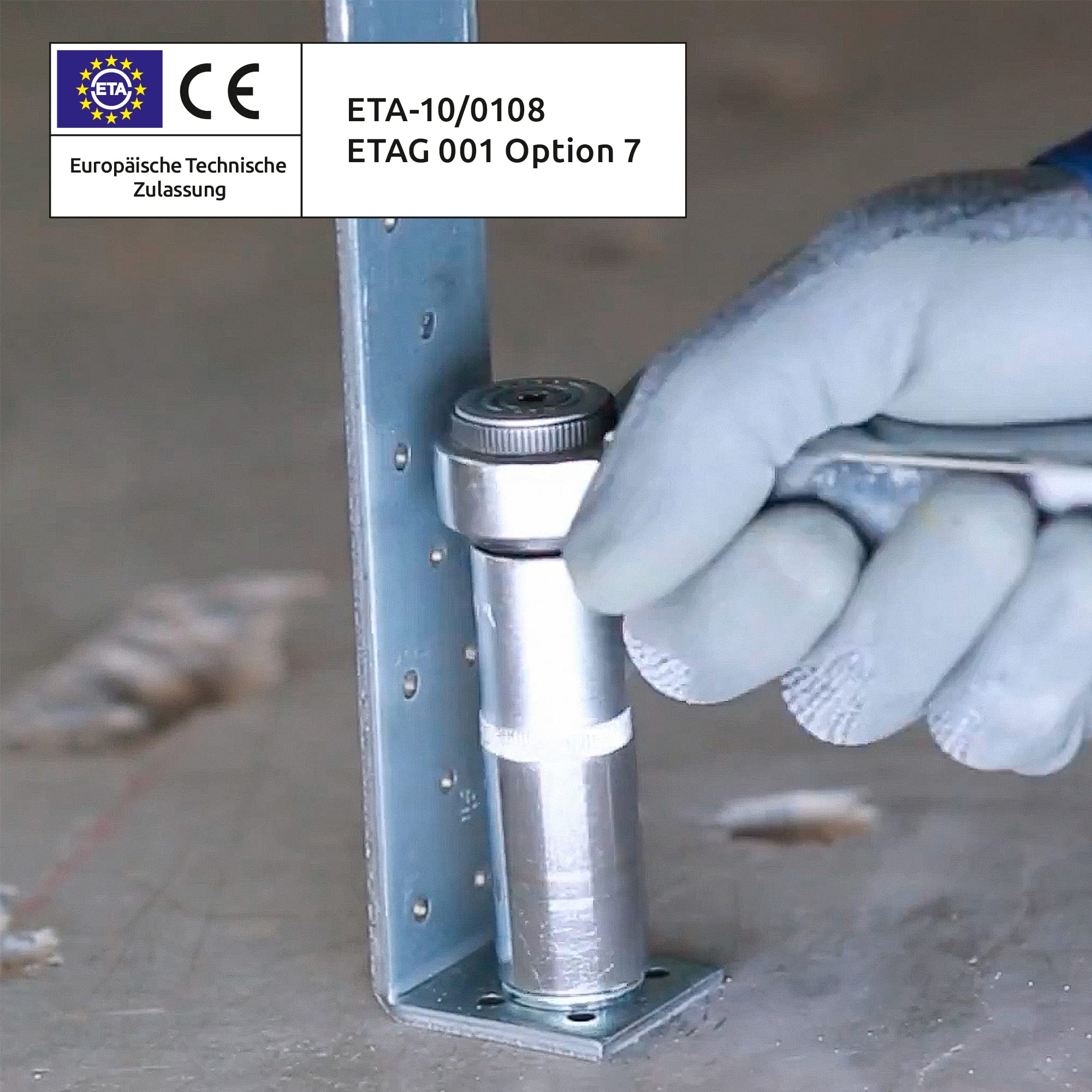 Isolbau Lot de 10 cartouches d'ancrage composite M16 - ETA/ETAG - En verre - Pour filetage M16 - Pour béton