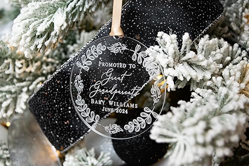 Miniatura 9 de PromotedtoGreatGrandparents, GreatGrandparentsBabyAnnouncement, GreatGrandparentsOrnament, AnnouncingPregnancytoGreatGrandparents, Personalized