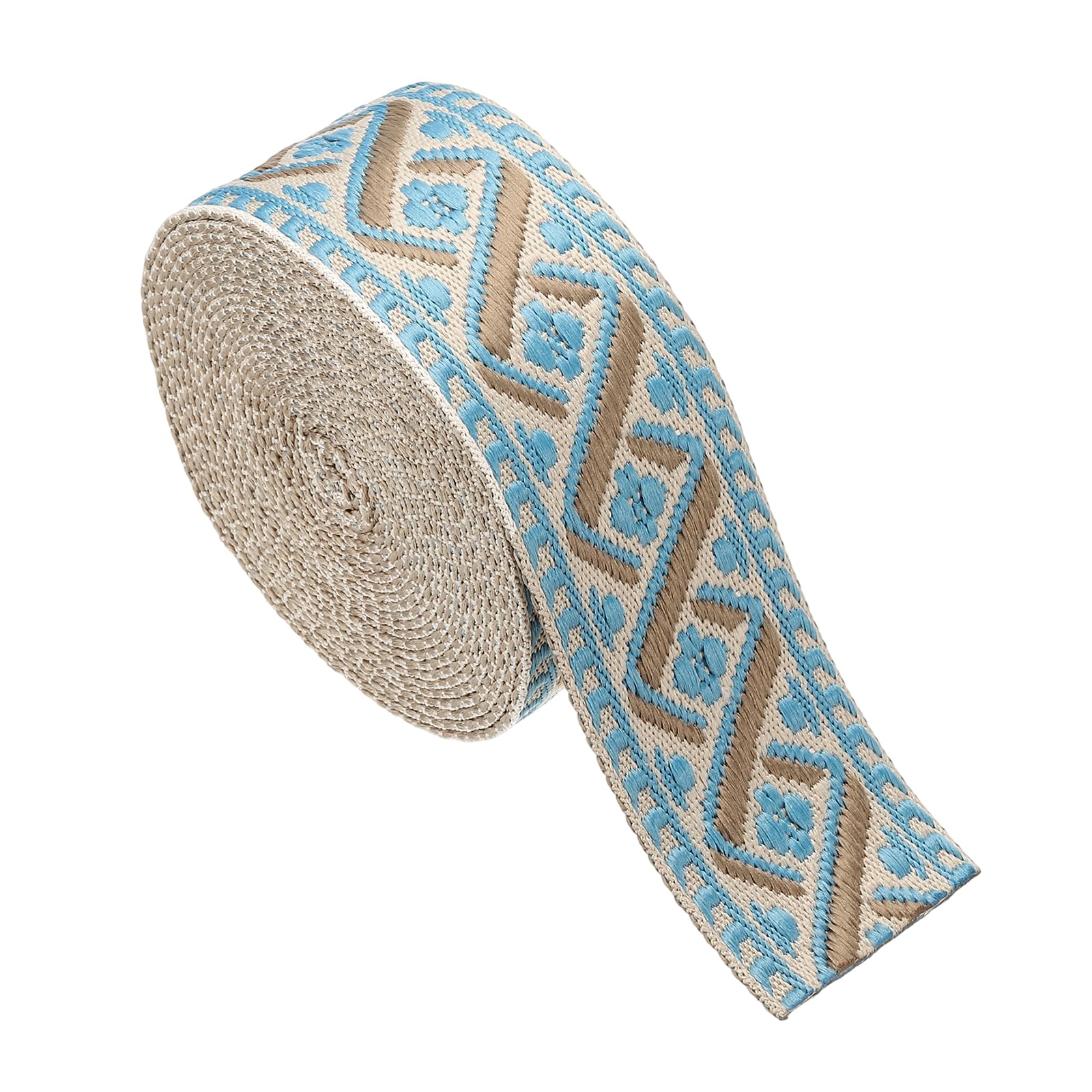 Sangle coton jacquard 38mm ruban tissé loisirs créatifs mercerie