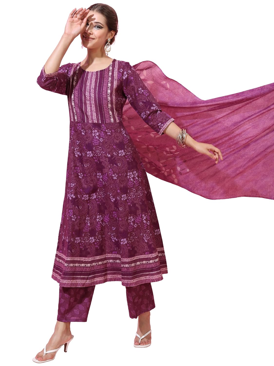Vishudh Women's Ethnic Set | Regular Fit | Fashion Outfit | with Comfortable Wear - Review, Price and Buying Guide