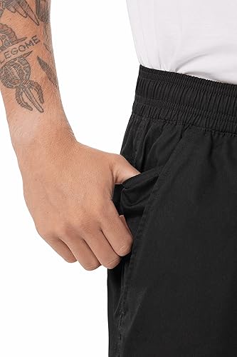 Miniatura 5 de Pantalones de chef holgados de Chef Works BBLW, ligeros, para hombre