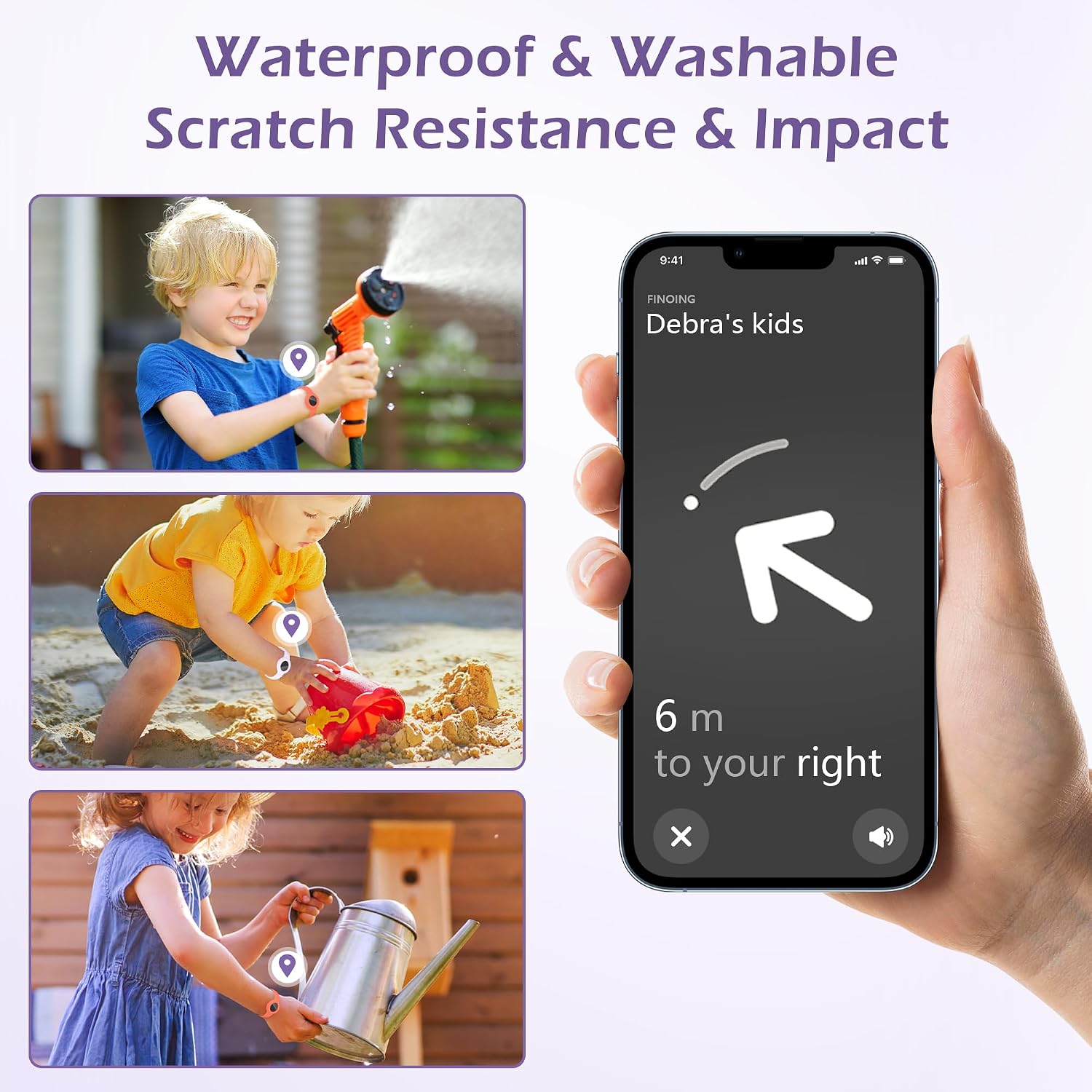 Air Tag Bracelet Kid Band,Aitag Wristband K ids Tag,Kids Bracelet Safety Gps,For kids gps tracker bracelet Apple Kid Keychain Waterproof Travel,Airplane Must Haves For Tags- 2 Pack-8pack