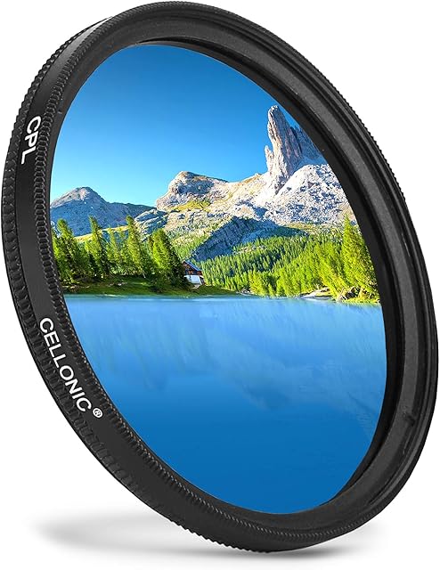 CELLONIC® 95mm Polarising Filter Compatible for Sigma 150-600 F5-6.3 DG OS HSM C 50-500 F4-6.3 (Ø 95mm) Super Thin Screw In Circular Linear Polariser Polarised DSLR SLR Camera Lens CPL Filter