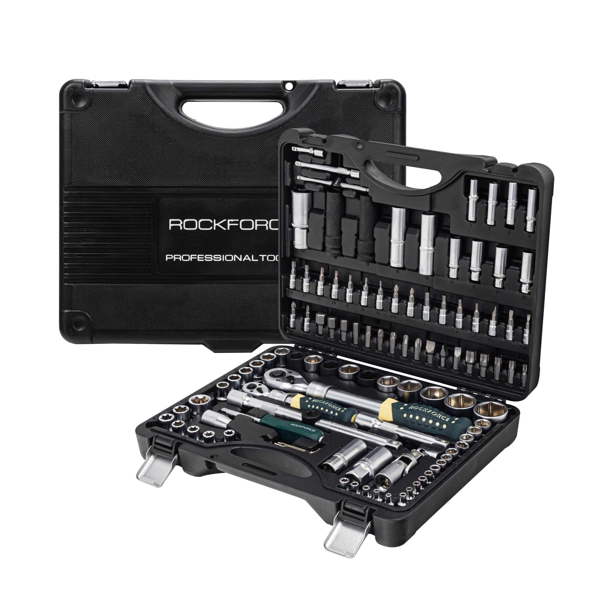 Zestaw 108 kluczy klucze nasadowe torx walizka