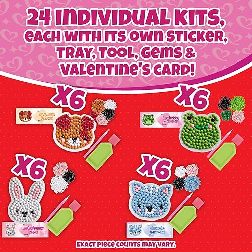 Miniatura 3 de Pet Buddies - Kits de pintura de diamantes (24 quilates), bolsa de regalos perfecta para fiestas de cumpleaños de niños, cada uno incluye