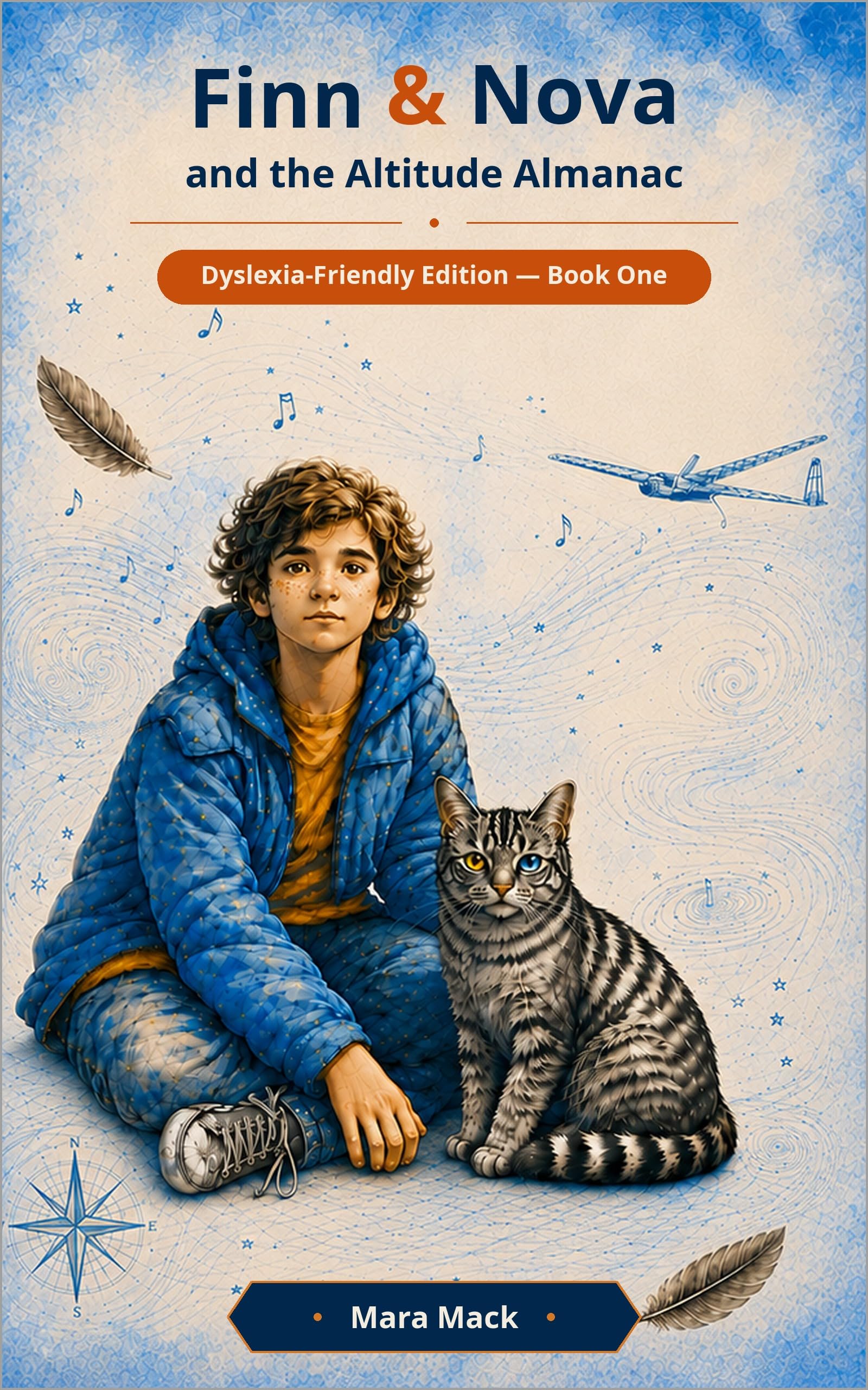 Finn & Nova and the Altitude Almanac (Finn & Nova: Dyslexia-Friendly Edition Book 1)