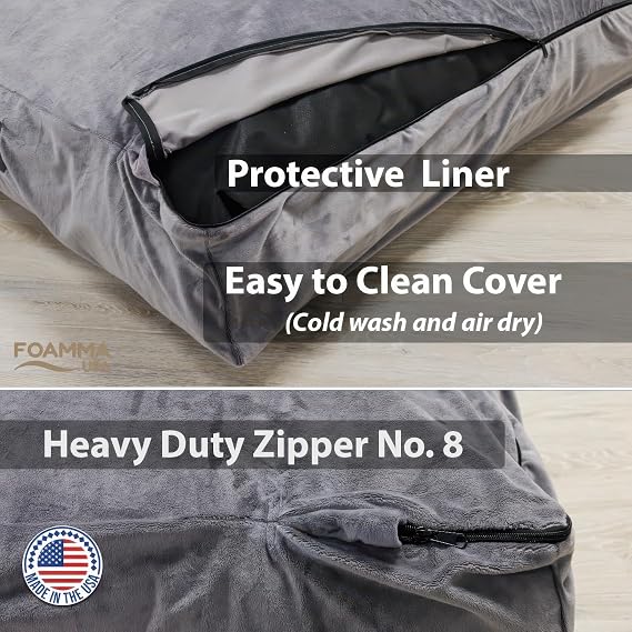 Foamma Crash Pad (48 X 48) (4 Ft X 4 Ft) Sensory Crash Pad with Foam Blocks for Autistic Kids, Soft Fabric & Washable Cover Ideal for Kids and Adults to Jump, Play, or Relax