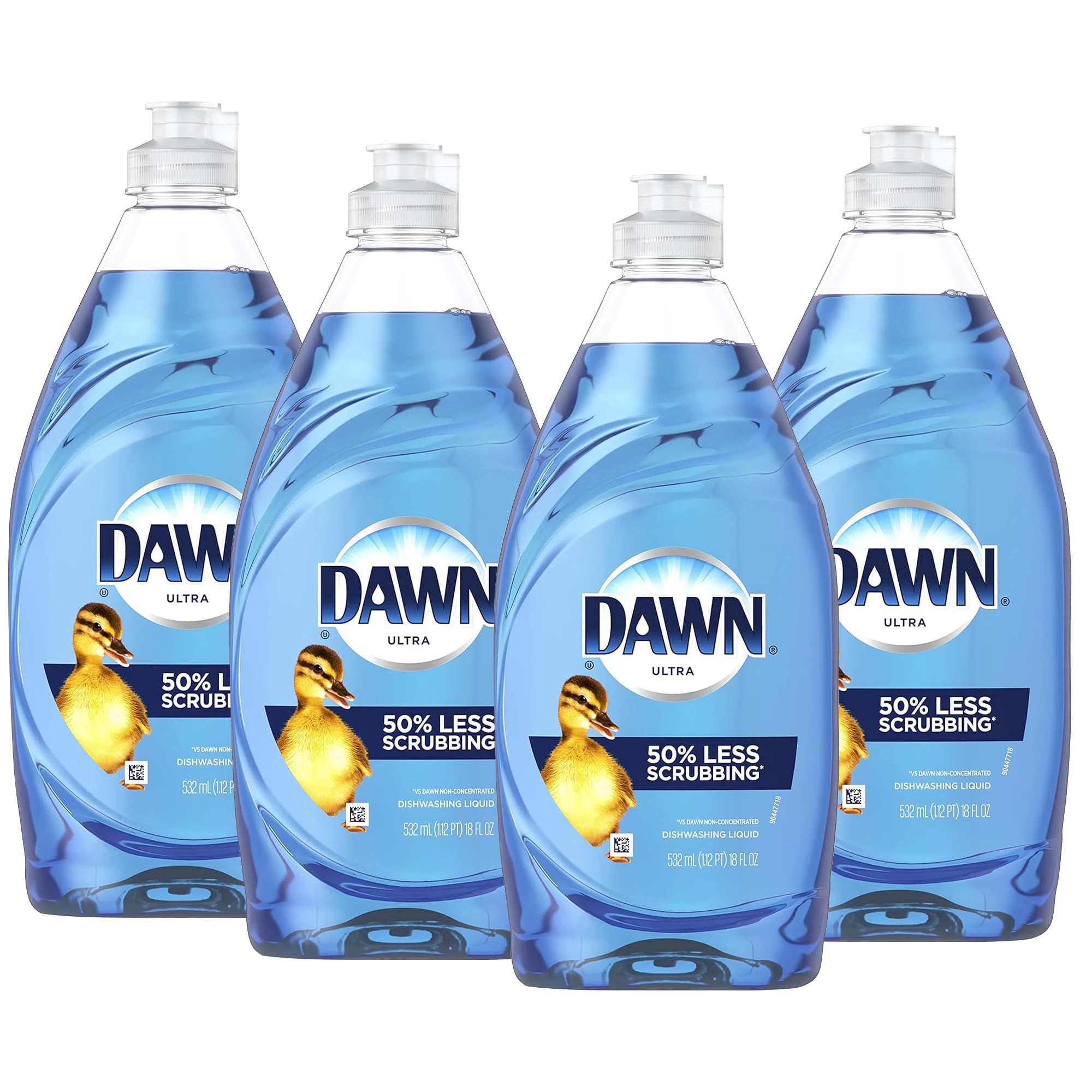 Dawn Ultra Original Liquid 4 x 532ml (18fl oz)
