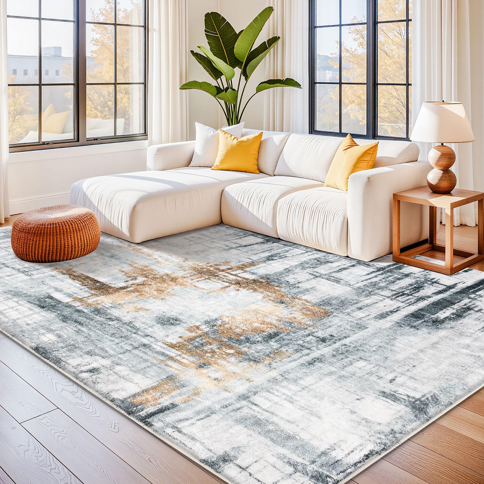 Tapis de salon antidérapant et doux pour protéger vos sols