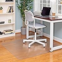 Vista 1 de Ilyapa - Tapete transparente para silla de oficina, escritorios y suelos de madera dura