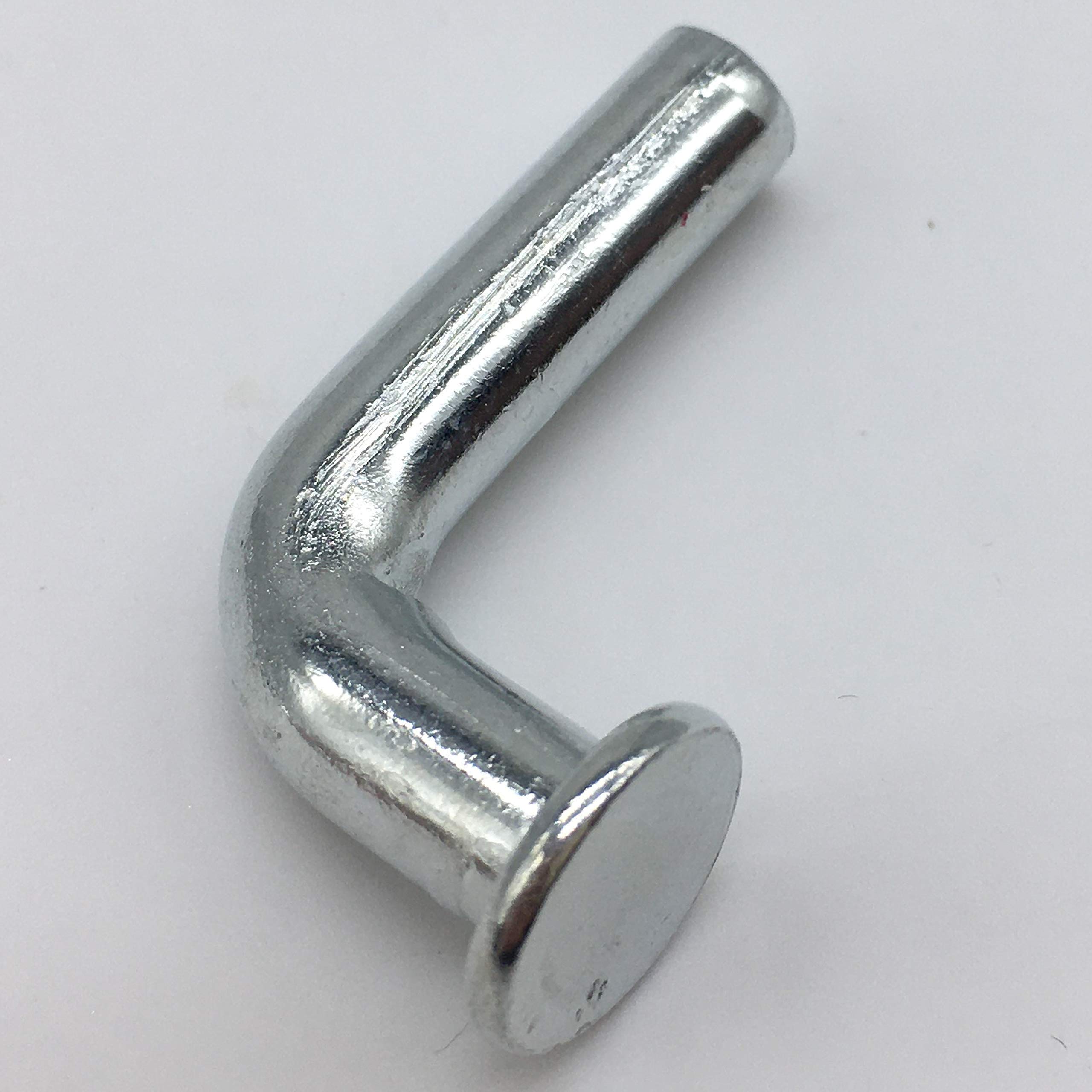 Fall von 1 Packung, 50 Stk/Packung, Universal Palettenregal-Tropfen-Pin, Breite Locker Sicherheit Clip, 37/64"| 0.57"/14.5 mm Flachkopf|Silber|M840