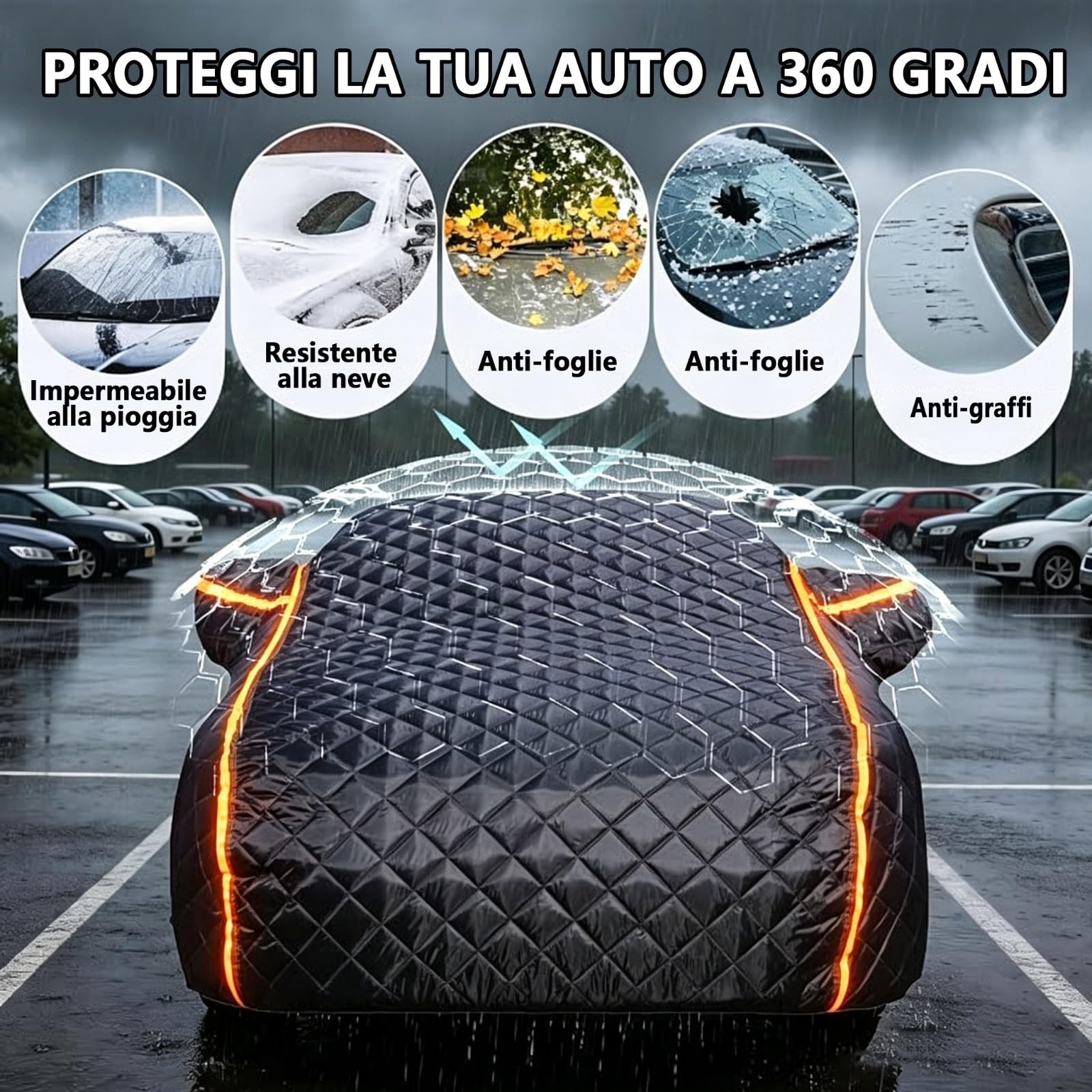 Funda Coche Antigranizo para V W G olf 8