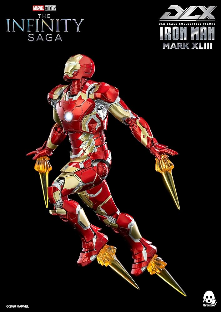 Buy THREEZERO - Avengers Infinity Saga Iron Man Mk43 Deluxe 1/12