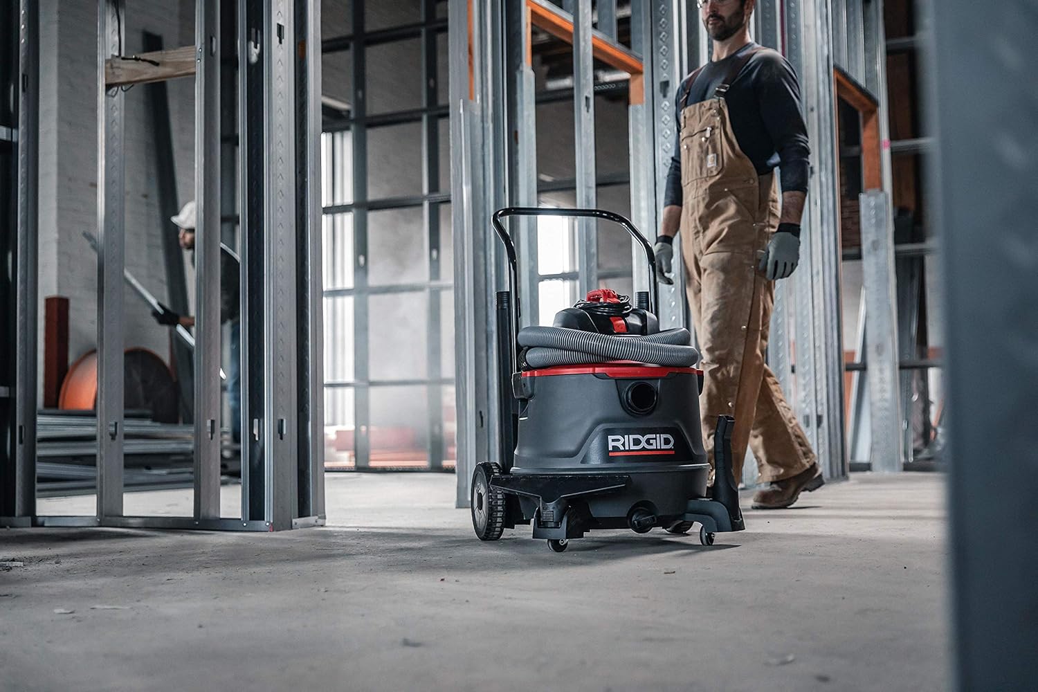 Buу 1 gеt 1 RIDGID 62718 Red 14 gallon RT1400 Wet/Dry Vacuum, Dark Gray and Red