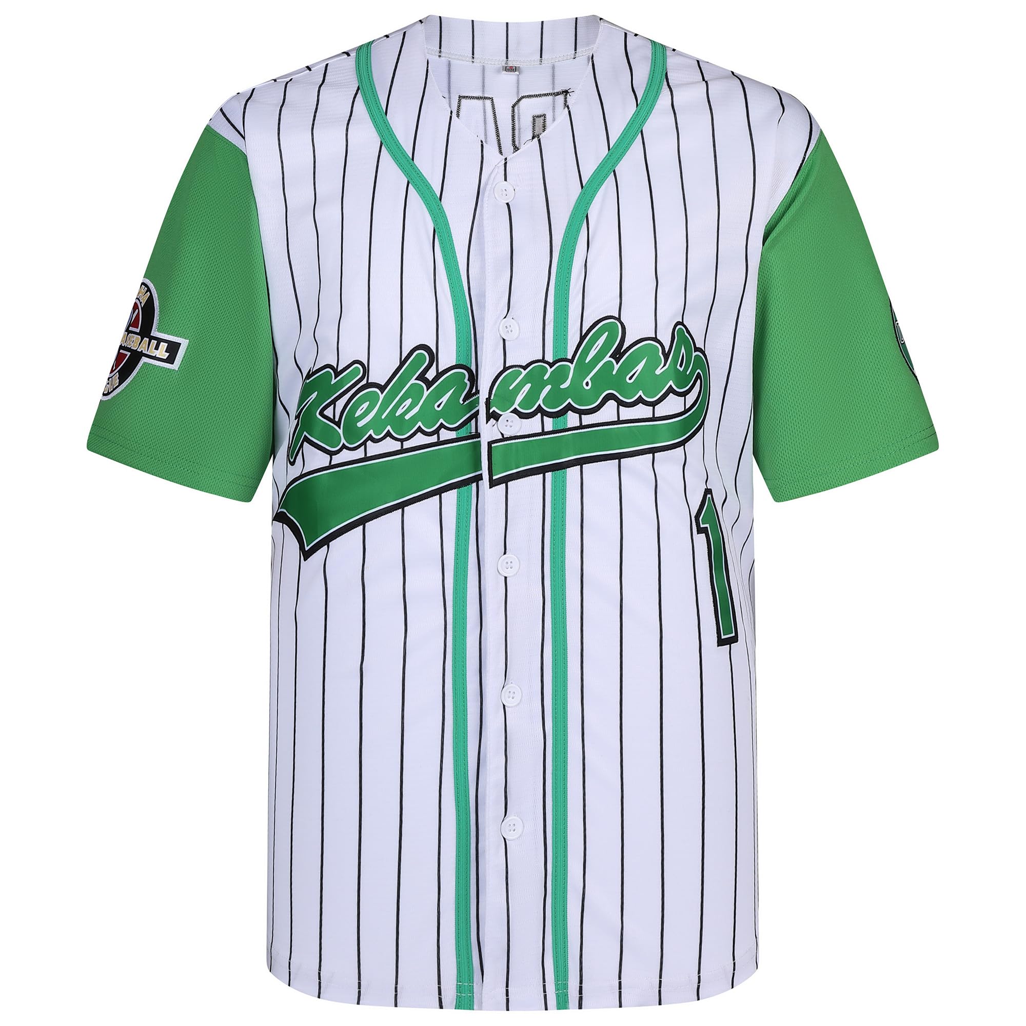 Afuby G-Baby Jerseys Jarius Evans Hardball #1 Baseball Jersey for Men S-XXXL