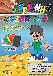 Bloco Para Educação Artística, Off Paper 75, Multicor