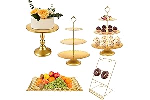 Dessert Table Display Set Cake Stands For Party